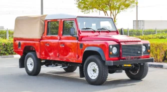 2016 Land Rover Defender 130 Soft Top (Red)